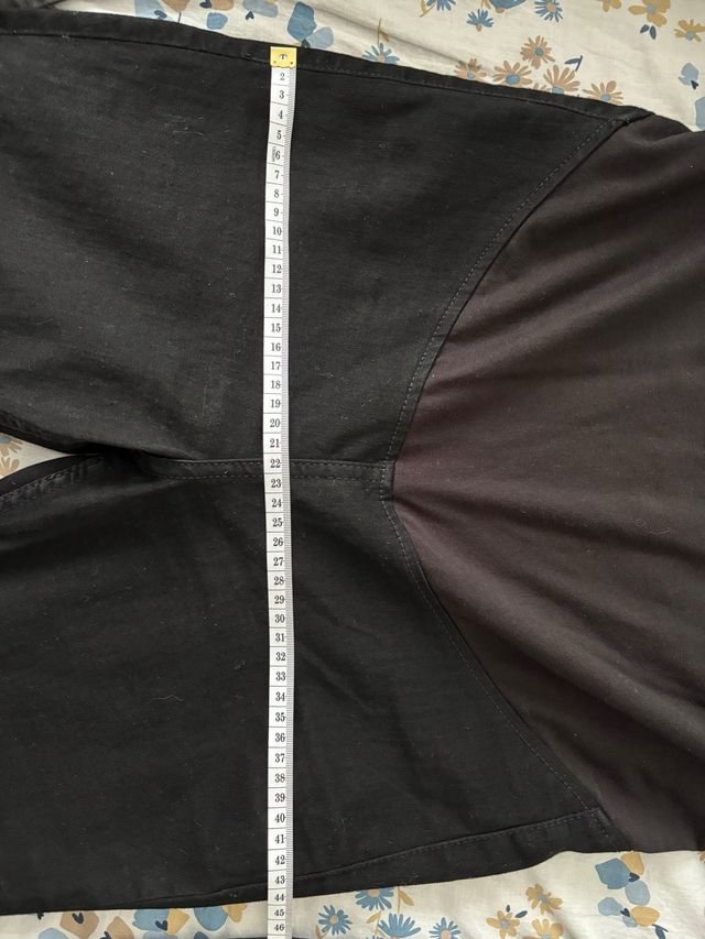 Vaquero premamá negro