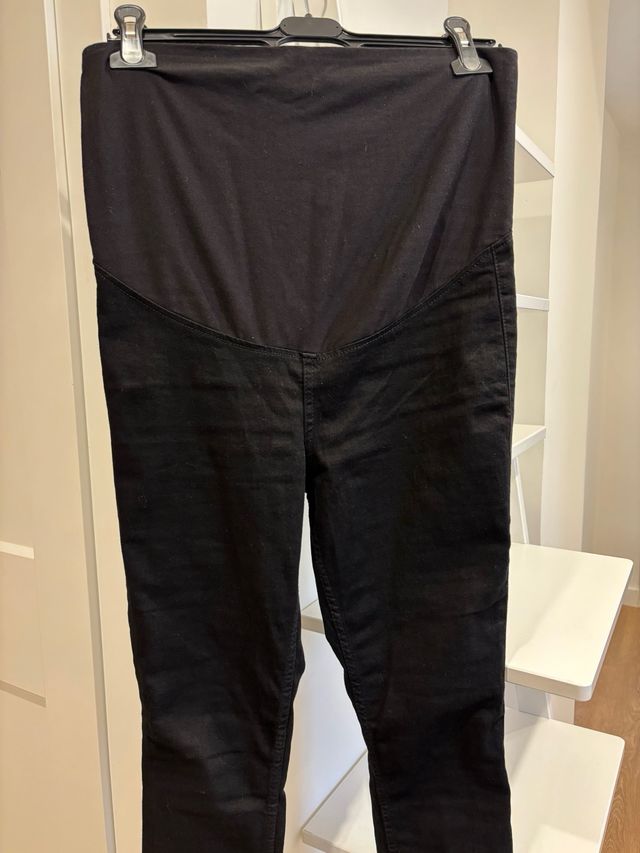 Vaquero premamá negro