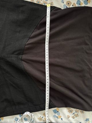 Vaquero premamá negro