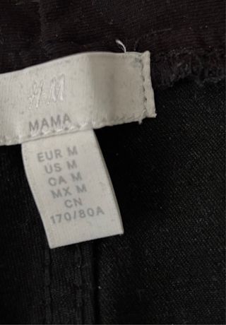 Vaquero premamá negro