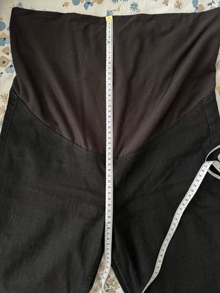 Vaquero premamá negro