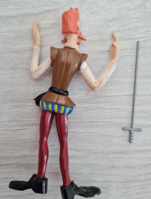 Blíster con figuras Don Quijote Sancho Panza 1979