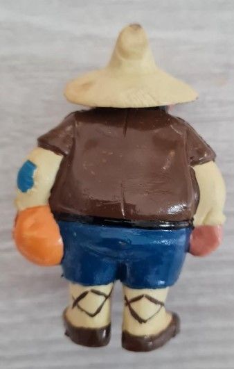 Blíster con figuras Don Quijote Sancho Panza 1979