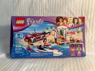 Lego Friends 41316 Andrea's Speedboat Transporter