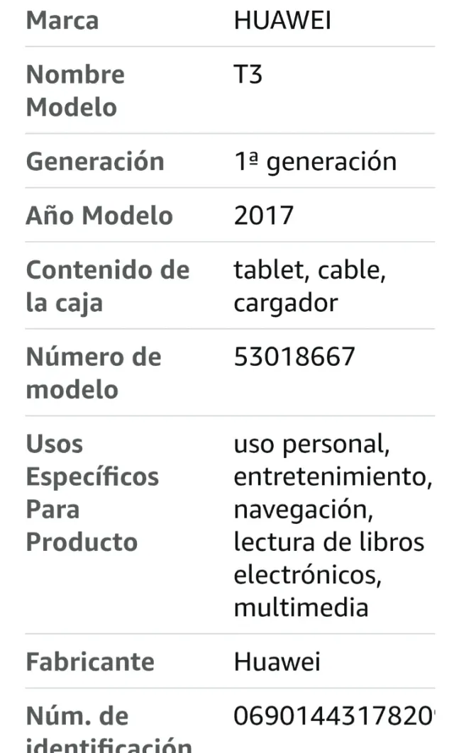 Tablet Huawei 9.6 NO FUNCIONA BIEN  para reparar