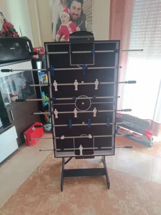 Futbolín Multijuegos: Billar, Air Hockey