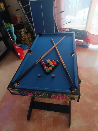 Futbolín Multijuegos: Billar, Air Hockey