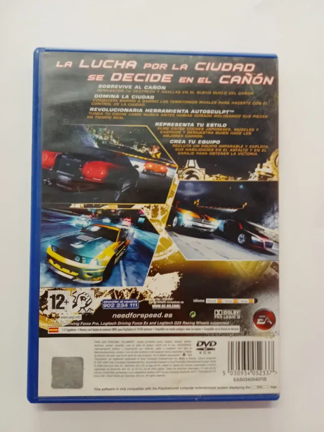 Need For Speed Carbono PS2