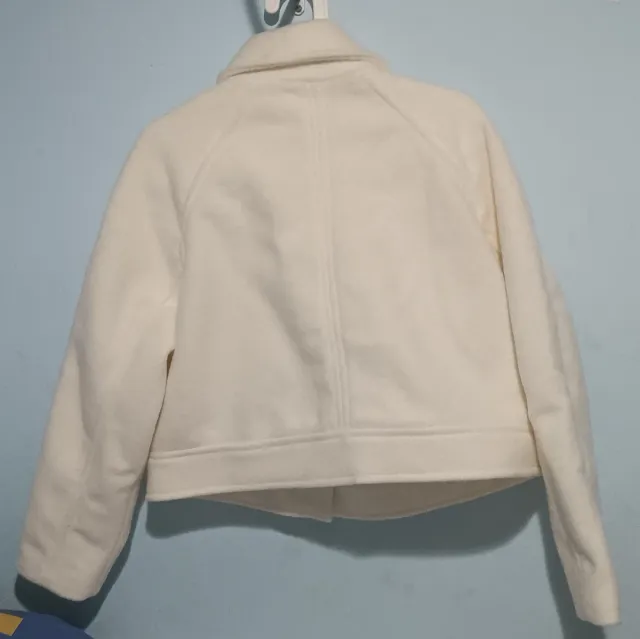 Chaqueta Bershka Blanca Talla S