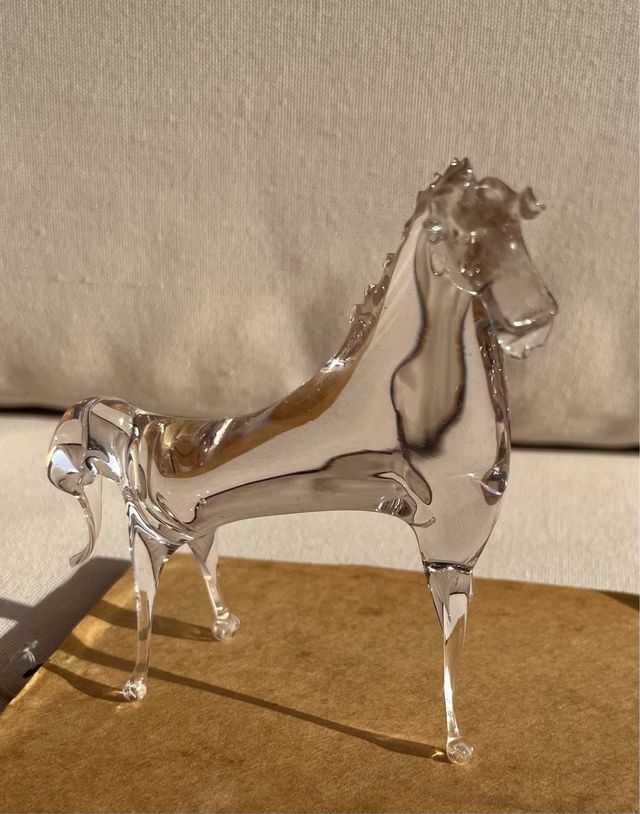 3 Toros y 1 Caballo de Cristal de Murano