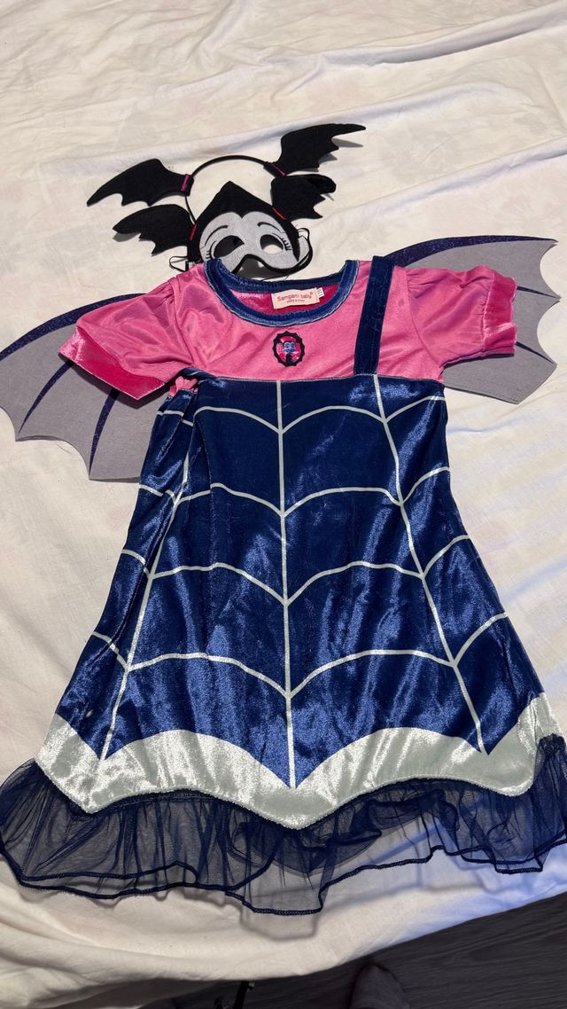Disfraz Vampirina Niña Talla 4-6
