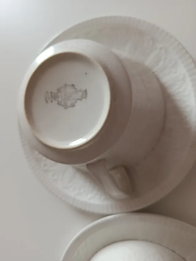 Juego desayuno Pontesa porcelana blanco