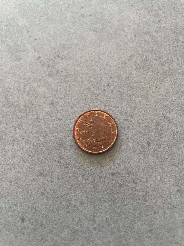 Moneda de 5 céntimos Andorra 2017