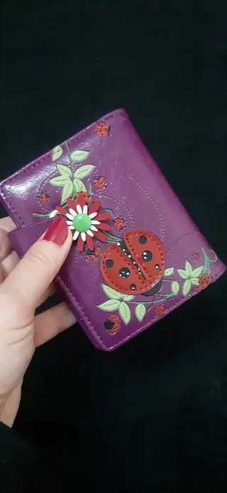 Portadocumenti ecopelle fatto a mano