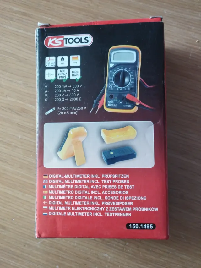 Multímetro Digital KS Tools