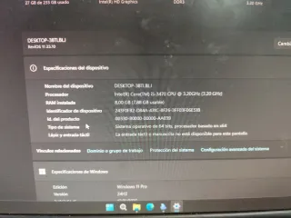 Ordenador HP 8300 SFF Windows 11