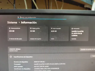 Ordenador HP 8300 SFF Windows 11