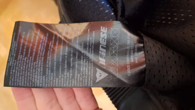 Pantalón cuero Dainese Talla 42 con protecciones