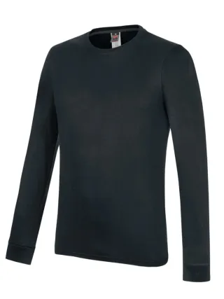 Camiseta Trabajo Manga Larga Negra Wurth Talla XL