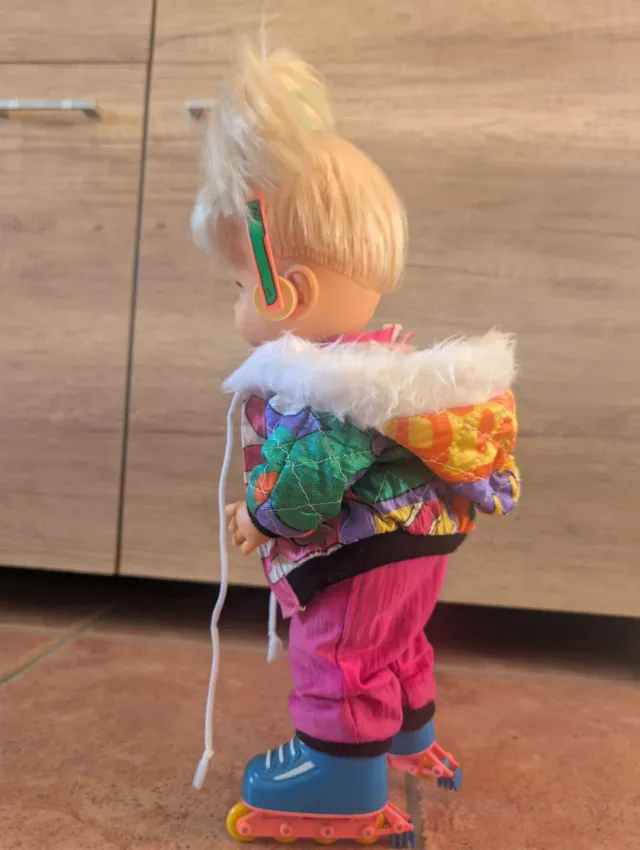 Muñeca patinadora Jesmar 1992 funcionando