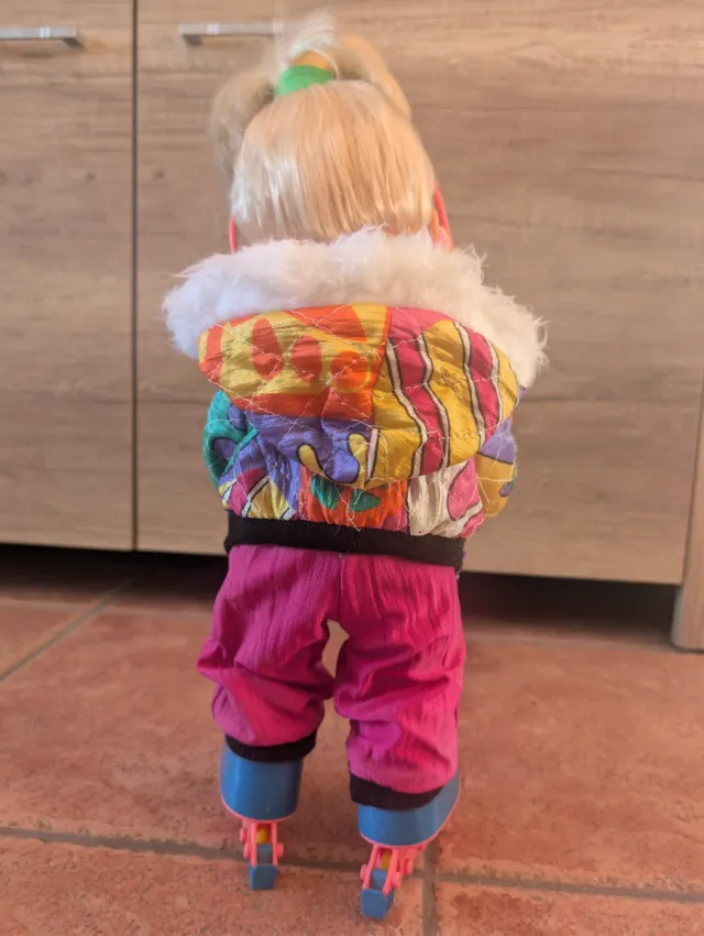 Muñeca patinadora Jesmar 1992 funcionando