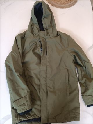 Chaquetón verde hombre