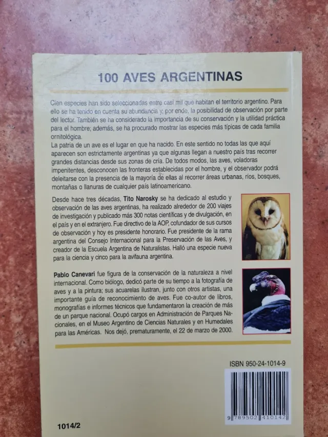 Libro 100 Aves Argentinas