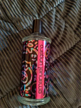 Frasco vacío colección Perfume Emanuel Ungaro