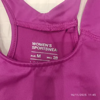 Lote 2 Camisetas Deportivas Mujer Talla M