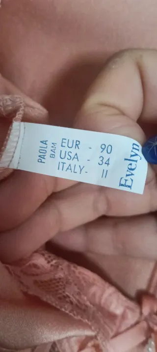 Body manga larga encaje Evelyn Nuevo sin etiqueta