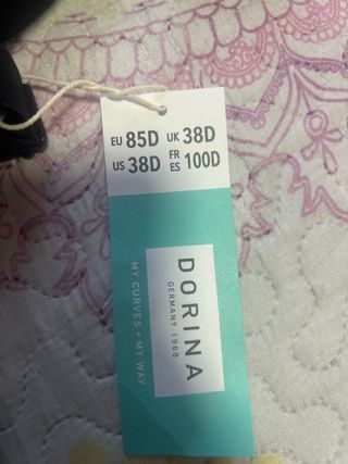 Sujetador deportivo gris y negro