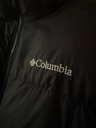 Chaqueta Columbia Negra Plumas