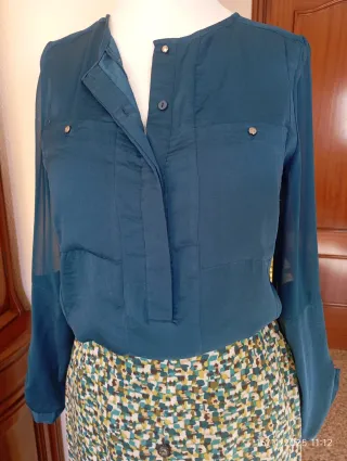 Conjunto midi estampado