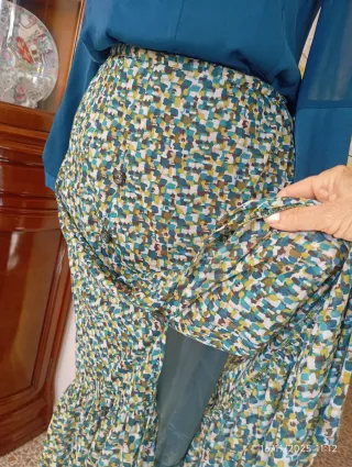 Conjunto midi estampado