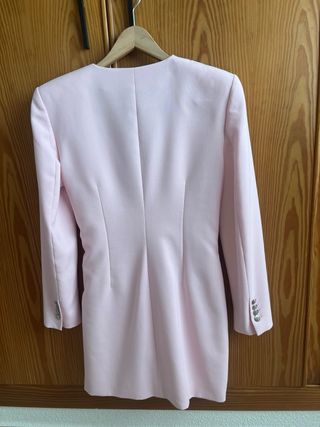 Vestido Zara mini rosa
