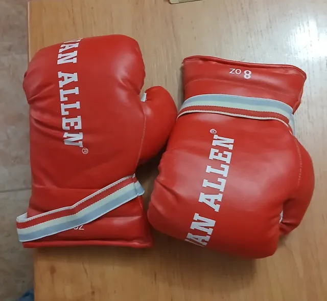 Guantes de Boxeo Rojos 8 oz