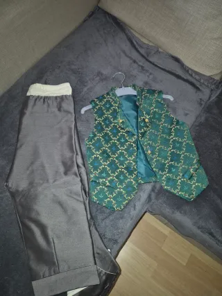 Conjunto Fallero Niño Chaleco y Pantalón T10