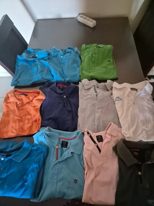 Lote de polos manga corta 11 Polos