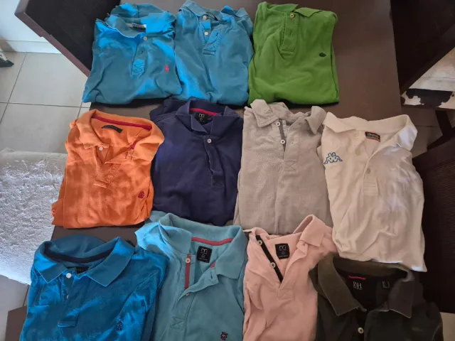 Lote de polos manga corta 11 Polos