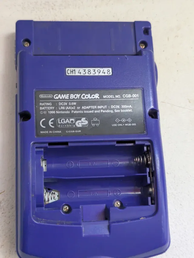 Gameboy Color Morado