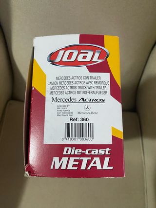 Camión Joal Air Cargo Die-cast Metal 1:50