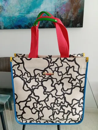 Bolso Tous Original Beige Multicolor