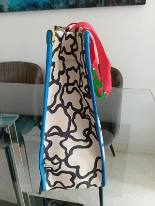 Bolso Tous Original Beige Multicolor