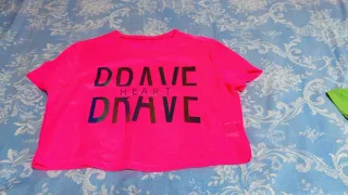 Camiseta deportiva mujer rosa