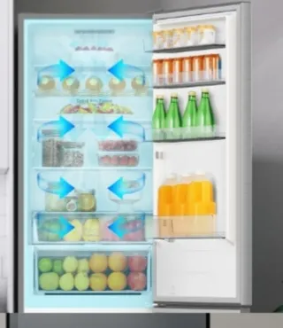 Nevera Hisense RB440N4ACC Gris Metalizada