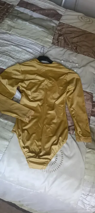 Body Evelyn Dorado Manga Larga Encaje