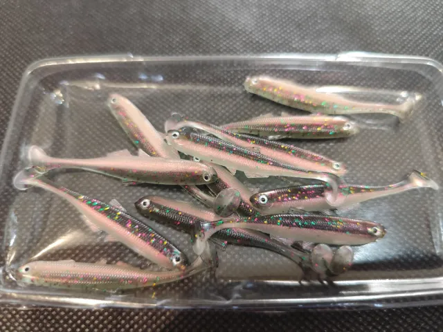 Señuelos de pesca para lubina 5 cm 12 piezas