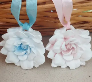 25 Ambientadores Cerámica Flores