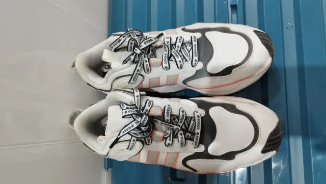 Zapatillas Adidas Talla 40 Blancas Rosas