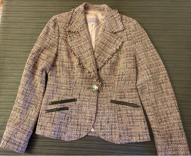 Chaqueta Caramelo Mujer Multicolor Rosa,